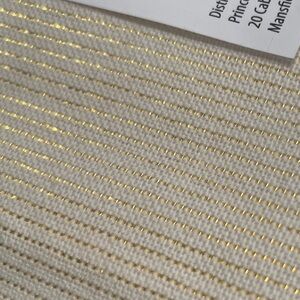 NWT Princess House Dinner Napkins “Holiday Sparkle” Set of 4 / Metallic Thread